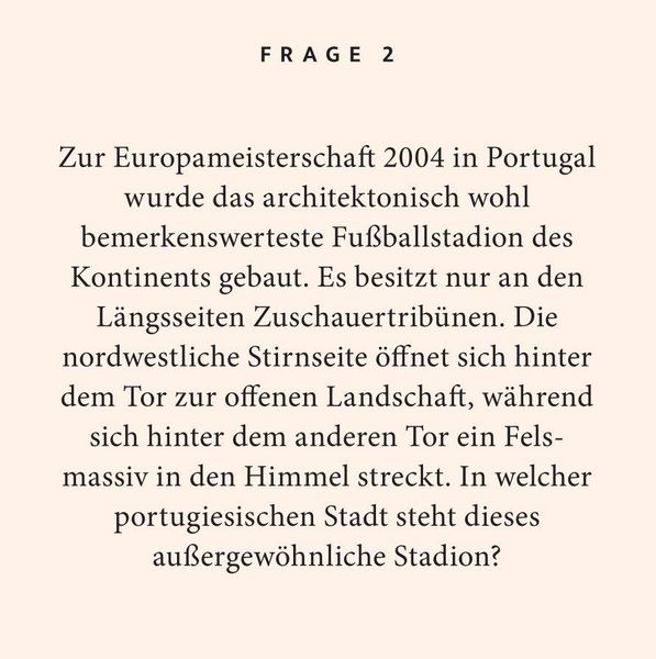 Produktbild: Fu&szlig;ball-Quiz