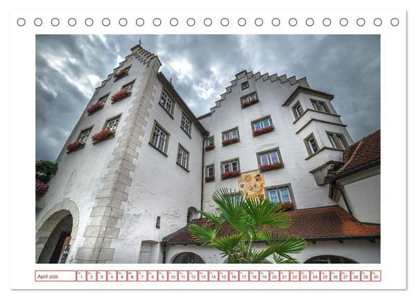 Produktbild: Tettnang - Bilder einer Stadt (Tischkalender 2026 DIN A5 quer), CALVENDO Monatskalender