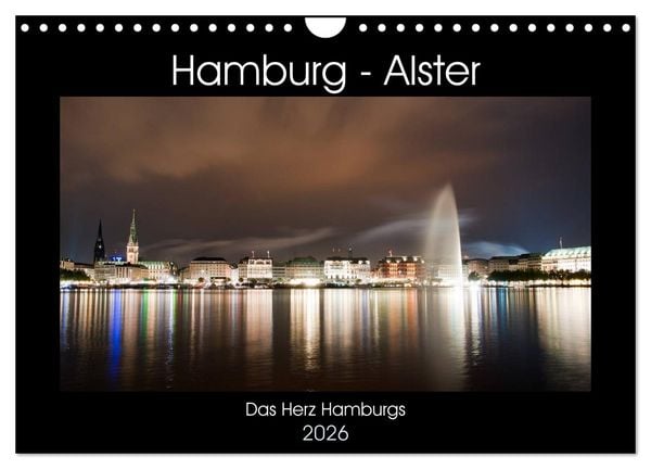Produktbild: Hamburg - Alster (Wandkalender 2026 DIN A4 quer), CALVENDO Monatskalender