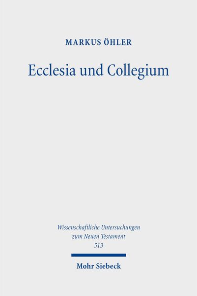 Produktbild: Ecclesia und Collegium
