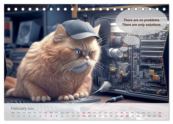 Produktbild: You really think you are an IT expert (Desk Calendar 2026 DIN A5 landscape), CALVENDO 12 Month DeskCalendar