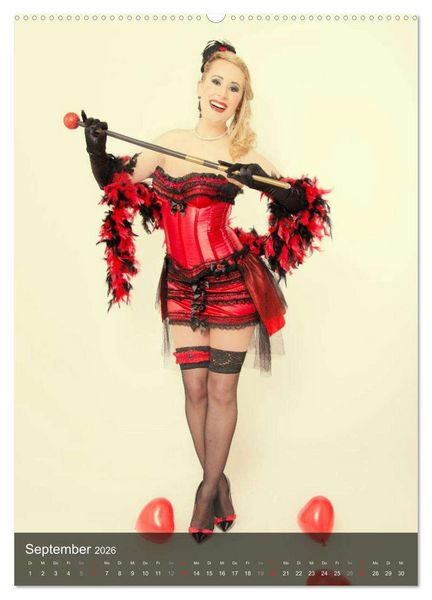 Produktbild: PinUp Girls 50er Jahre (hochwertiger Premium Wandkalender 2026 DIN A2 hoch), Kunstdruck in Hochglanz