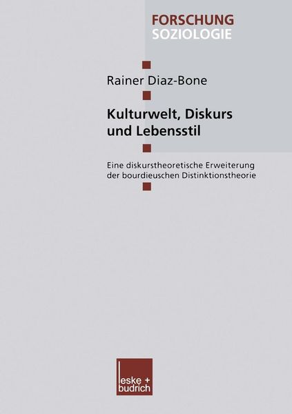 Produktbild: Kulturwelt, Diskurs und Lebensstil