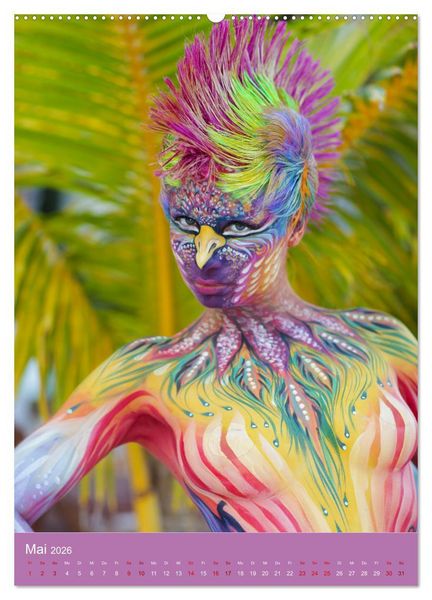Produktbild: Tropical Artventures (hochwertiger Premium Wandkalender 2026 DIN A2 hoch), Kunstdruck in Hochglanz