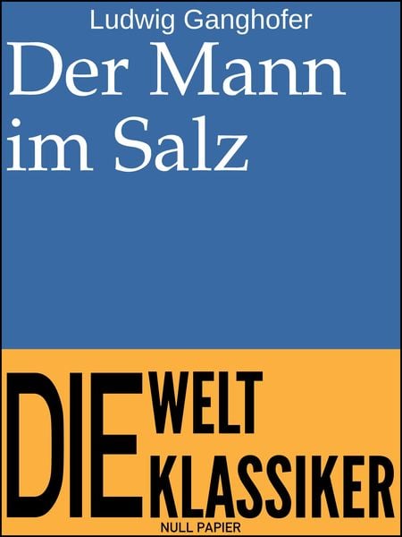 Produktbild: Der Mann im Salz