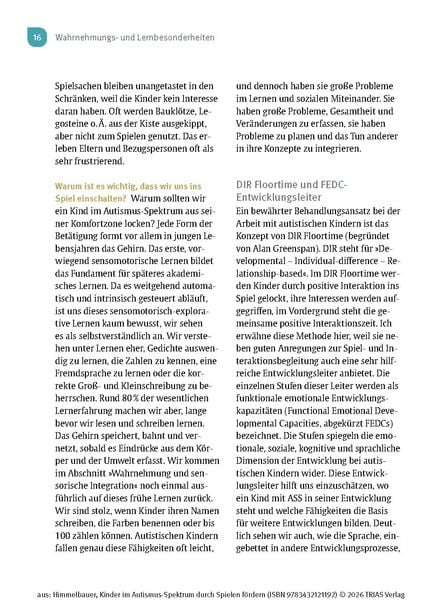 Produktbild: Kinder im Autismus-Spektrum durch Spielen f&ouml;rdern