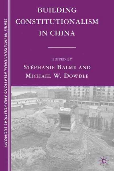 Produktbild: Building Constitutionalism in China
