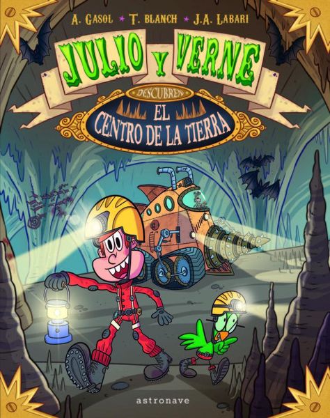 Produktbild: Julio y Verne descubren el centro de la Tierra