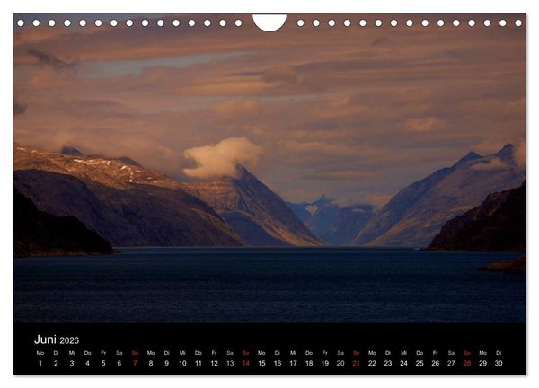Produktbild: Gr&ouml;nland by Andr&eacute; Poling (Wandkalender 2026 DIN A4 quer), CALVENDO Monatskalender