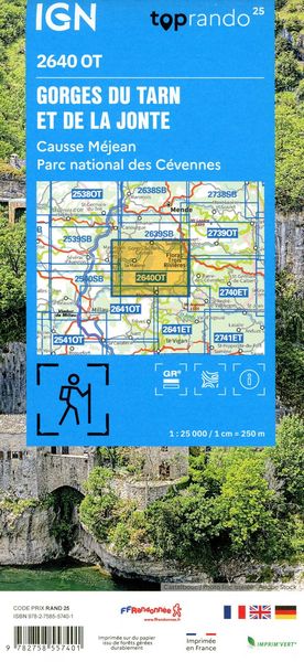 Produktbild: 2640OT Gorges du tarn et de la Jonte