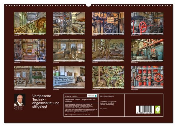 Produktbild: Vergessene Technik - abgeschaltet und stillgelegt (hochwertiger Premium Wandkalender 2026 DIN A2 quer), Kunstdruck in Hochglanz
