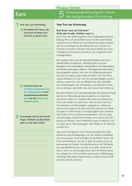 Produktbild: Aufsatz - Argumentieren und Er&ouml;rtern. Deutsch Klasse 9/10.