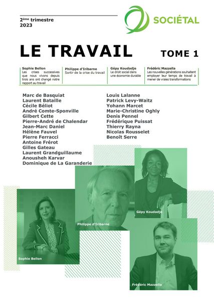 Produktbild: Revue Soci&eacute;tal : Le travail - Tome 1