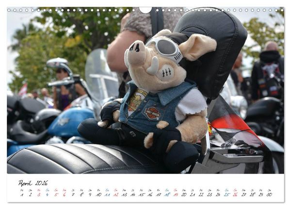 Produktbild: Harley Davidson - Details einer Legende (Wandkalender 2026 DIN A3 quer), CALVENDO Monatskalender