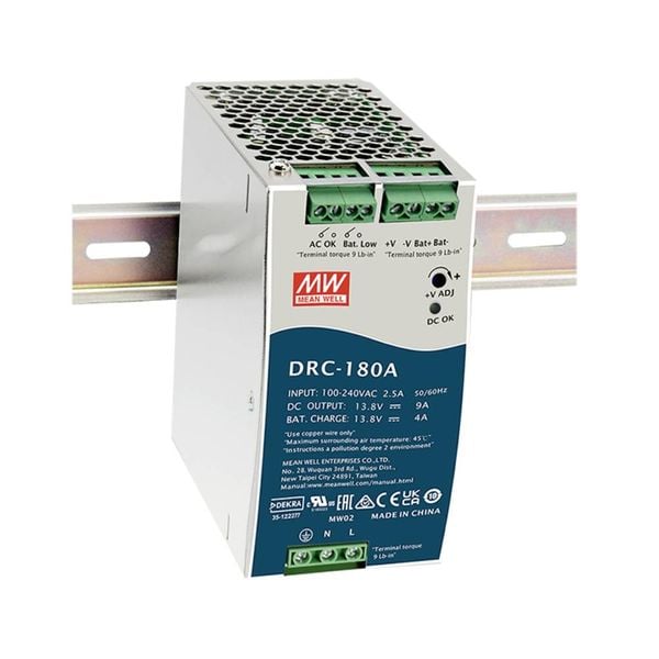 MEAN WELL DRC-180B Hutschienen-Netzteil (DIN-Rail) 4.5 A 179.4 W Anzahl Ausgänge:2 x Inhalt 1 St.