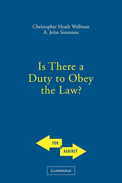 Produktbild: Is There a Duty to Obey the Law?