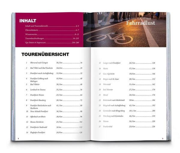 Produktbild: KOMPASS Fahrradlust Rhein-Main