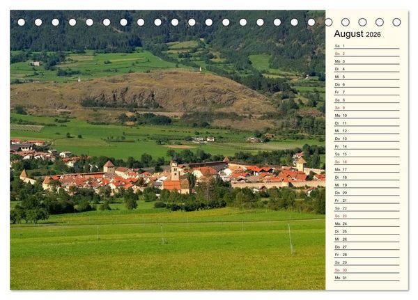 Produktbild: Vinschgau - Die Sonnenseite S&uuml;dtirols (Tischkalender 2026 DIN A5 quer), CALVENDO Monatskalender