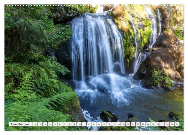Produktbild: Wasserf&auml;lle (Wandkalender 2026 DIN A2 quer), CALVENDO Monatskalender