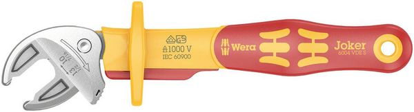 Produktbild: Wera 05020151001 Joker VDE S Selbstjustierender Maulschl&uuml;ssel 1 St&uuml;ck Schl&uuml;sselweite (Metrisch) 10 - 13 mm Schl&uuml;sselweite (Zoll) 1/2" - 7/16"