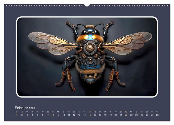 Produktbild: Roboterinsekten (Wandkalender 2026 DIN A2 quer), CALVENDO Monatskalender