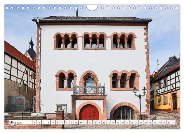 Produktbild: Barbarossastadt Gelnhausen vom Frankfurter Taxifahrer Petrus Bodenstaff (Wandkalender 2026 DIN A4 quer), CALVENDO Monatskalender