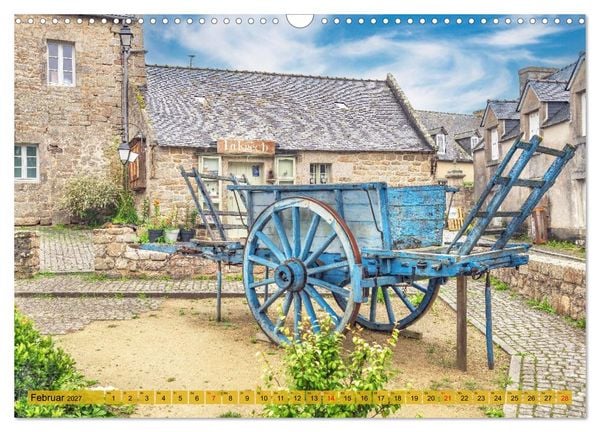 Produktbild: Bretagne, wild und sch&ouml;n (Wandkalender 2027 DIN A3 quer), CALVENDO Monatskalender