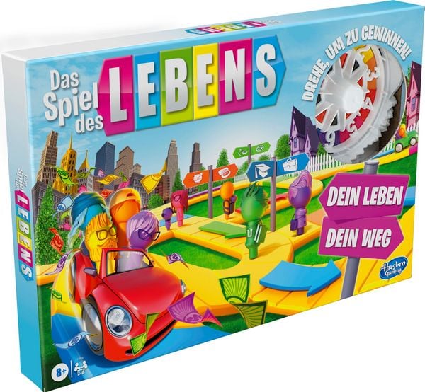 Produktbild: Hasbro F0800100 - Spiel des Lebens, Familienspiel