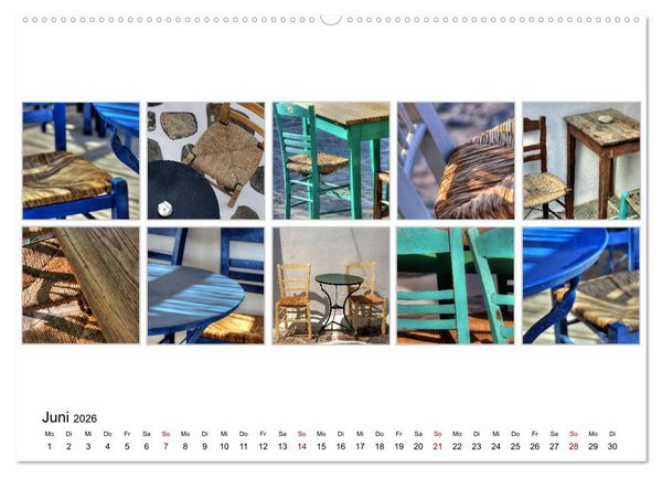 Produktbild: KYKLADEN Dem Licht ganz nah (hochwertiger Premium Wandkalender 2026 DIN A2 quer), Kunstdruck in Hochglanz