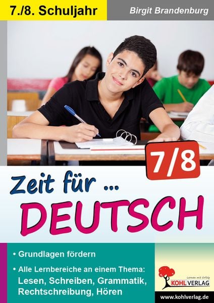 Produktbild: Zeit f&uuml;r Deutsch / Klasse 7-8