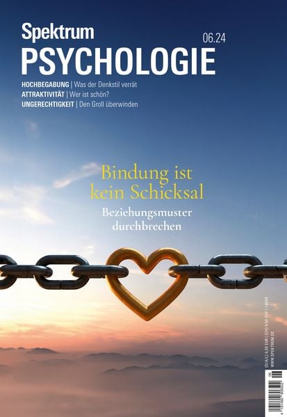 Produktbild: Spektrum Psychologie 6/2024 - Bindung ist kein Schicksal