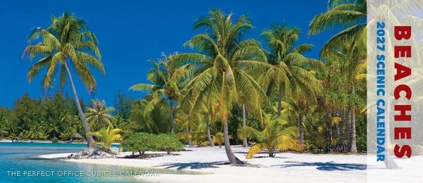 Produktbild: Beaches 2027 Panoramic 15 X 6.5 Wall Calendar