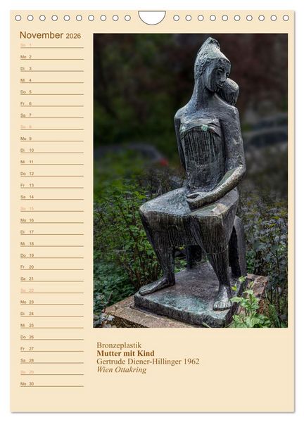 Produktbild: M&uuml;tter mit Kindern in der Kunst (Wandkalender 2026 DIN A4 hoch), CALVENDO Monatskalender
