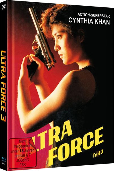 Produktbild: Ultra Force 3 - In the Line of Duty III - Mediabook - Cover B - Limited Edition (Blu-ray) (+ DVD)