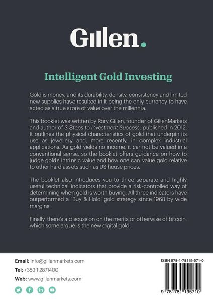 Produktbild: Intelligent Gold Investing (including a section on Bitcoin) 2e / 2023