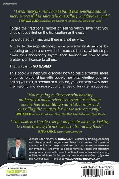 Produktbild: Go Naked - Revealing the Secrets of Successful Selling
