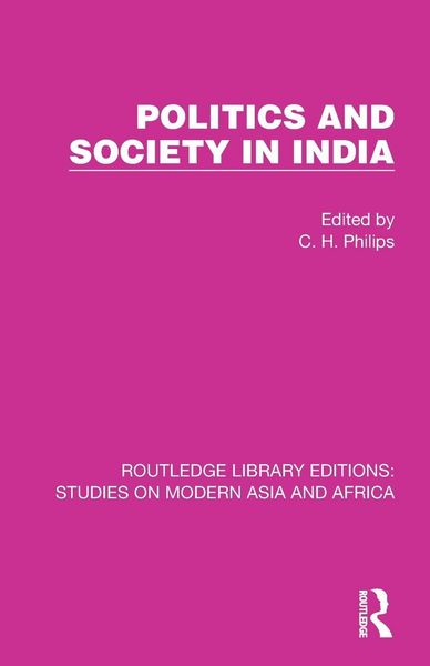 Produktbild: Politics and Society in India