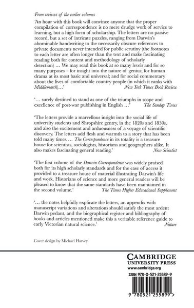 Produktbild: The Correspondence of Charles Darwin