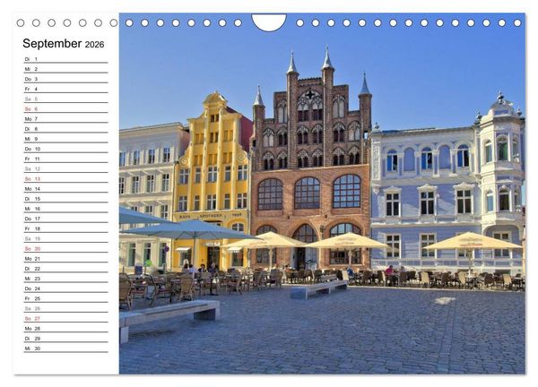Produktbild: Treffpunkt Ostsee (Wandkalender 2026 DIN A4 quer), CALVENDO Monatskalender