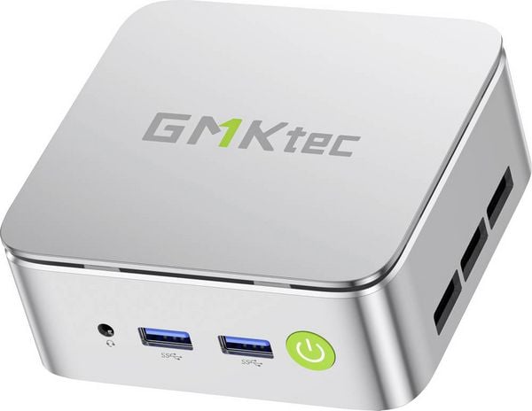 GMKtec Mini PC Mini PC, AMD Ryzen 5 3500U (16+256GB @DDR4, WIN 11 Pro) 4K AMD AMD Ryzen 3000 Series; Quad-Core Eight-Thread