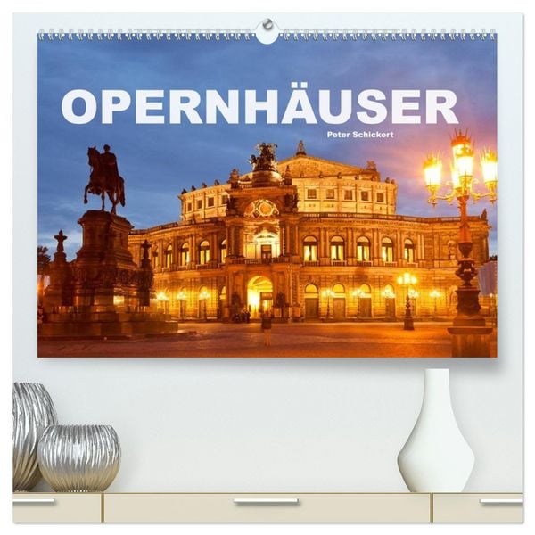Produktbild: Opernh&auml;user (hochwertiger Premium Wandkalender 2026 DIN A2 quer), Kunstdruck in Hochglanz