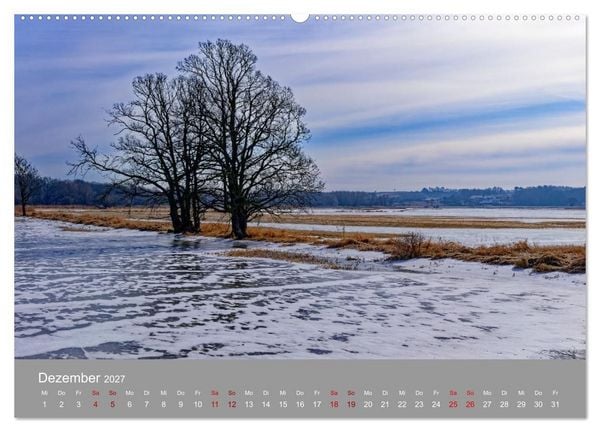 Produktbild: Nationalpark Unteres Odertal (Wandkalender 2027 DIN A2 quer), CALVENDO Monatskalender