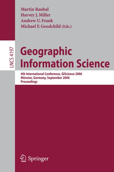 Produktbild: Geographic Information Science