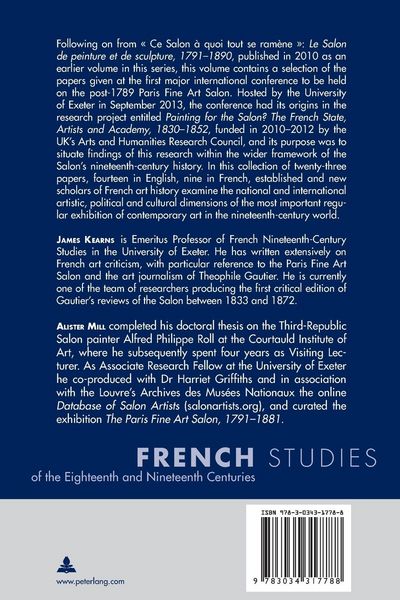 Produktbild: The Paris Fine Art Salon/Le Salon, 1791&ndash;1881