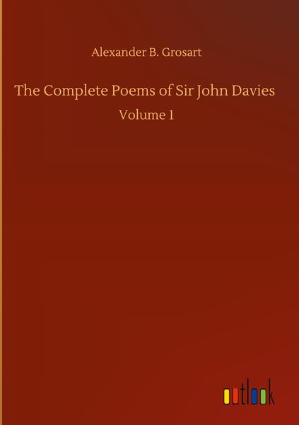 Produktbild: The Complete Poems of Sir John Davies