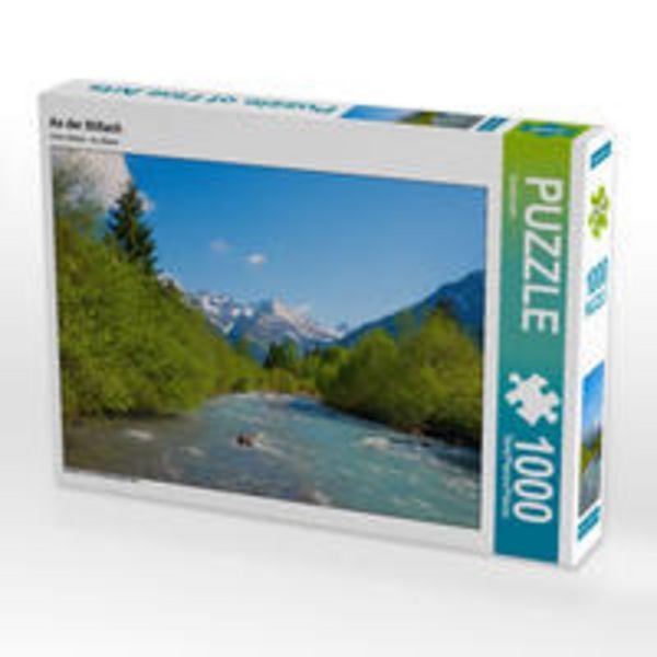 CALVENDO Puzzle An der Stillach | 1000 Teile Lege-Größe 64x48cm Foto-Puzzle für glückliche Stunden