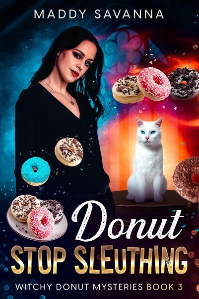 Produktbild: Donut Stop Sleuthing (Witchy Donut Mysteries, #3)