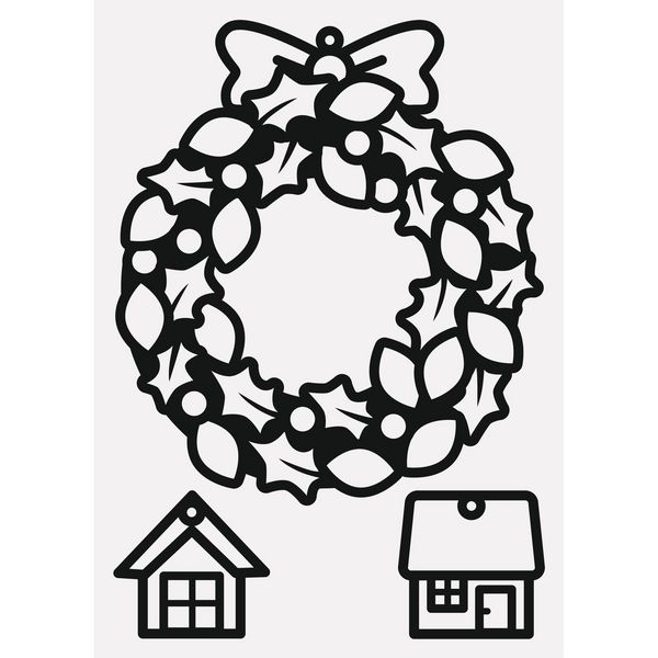 Produktbild: FOLIA&reg; Bastelset Transparentbilder Winter
