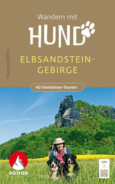 Produktbild: ROTHER Wanderbuch Wandern mit Hund Elbsandsteingebirge