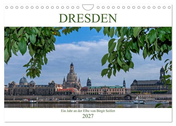 Produktbild: Dresden, ein Jahr an der Elbe (Wandkalender 2027 DIN A4 quer), CALVENDO Monatskalender